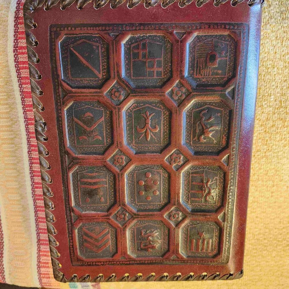 New Carta Recycled Leather Covered Journal/Sketchbook